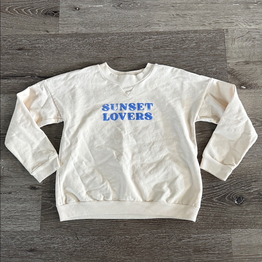 BUHO Sunset Jumper sweater, size 6Y - Picture 2 of 6